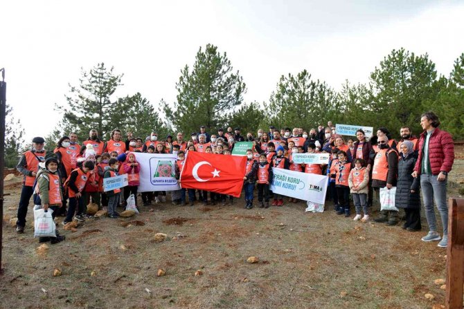 İ̇lkokul Öğrencileri Tohumdan Fidana Uzanan Süreci Doğada Öğrendiler