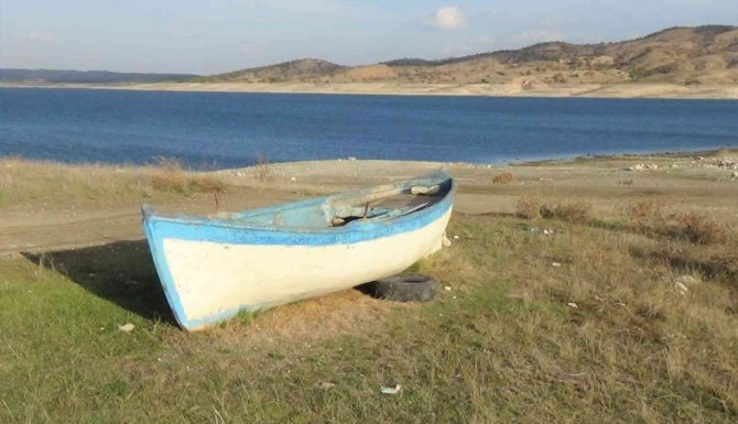 Barajdaki Kuraklık Havandan Görüntülendi