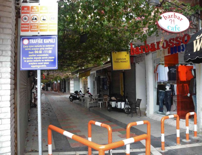 Marmaris’te Motosikletlere Bariyerli Önlem
