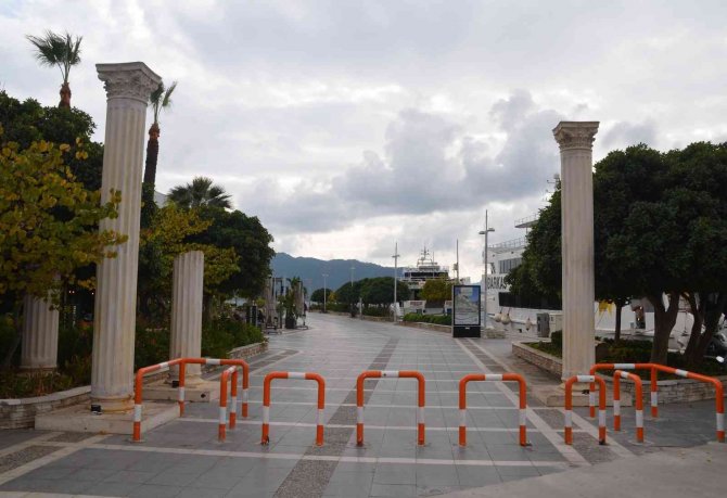 Marmaris’te Motosikletlere Bariyerli Önlem