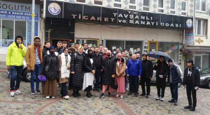 43 Ülkeden 43 Öğrencinin Tavşanlı Ziyareti