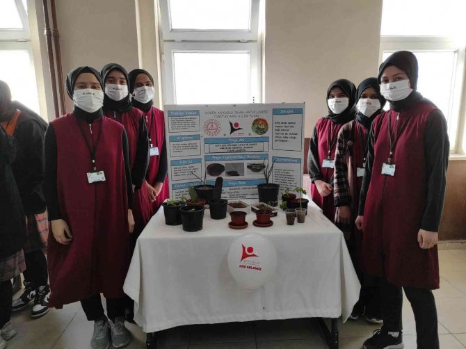 İ̇mam Hatip Lisesi’nde Tübi̇tak Bilim Fuarı’nın Açılışı Yapıldı