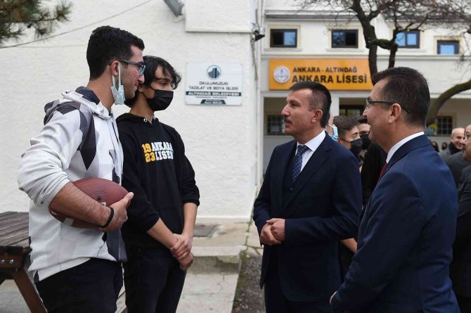 Başkan Balcı’dan Her Gün 1 Okul Ziyareti