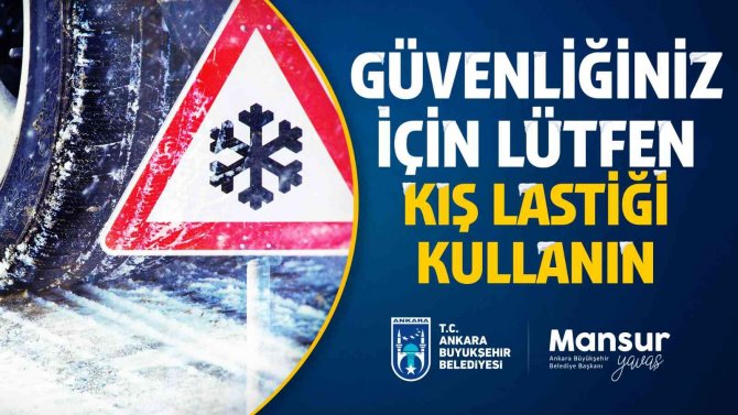 Yaklaşan Kış Mevsimi Öncesi Sürücülere Kış Lastiği Uyarısı