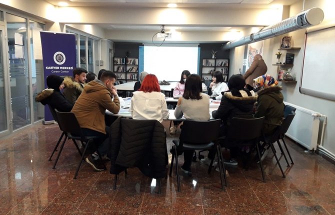 Meslek Yüksekokulu Öğrencilerine İş Kulübü Eğitimi Veriliyor