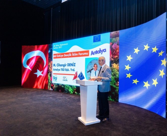 ‘Ab-türkiye Gençlik İ̇klim Forumu’ Antalya’da Gerçekleştirildi