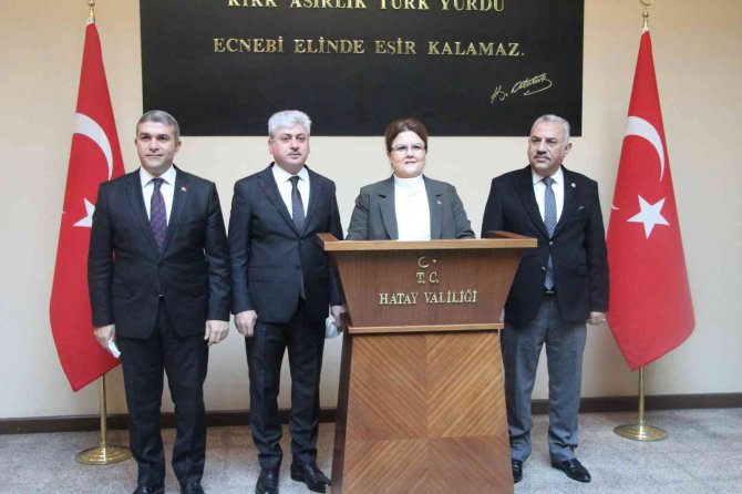 Bakan Yanık Hatay’da