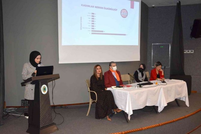 "Kadına Yönelik Şiddetle Mücadele Toplumsal Farkındalık" Paneli