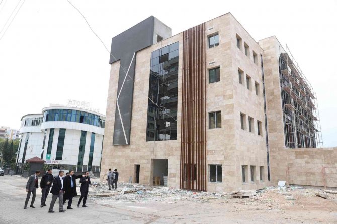 Canpolat Kültür Merkezi Ve Millet Bahçesini İnceledi