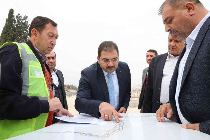 Canpolat Kültür Merkezi Ve Millet Bahçesini İnceledi