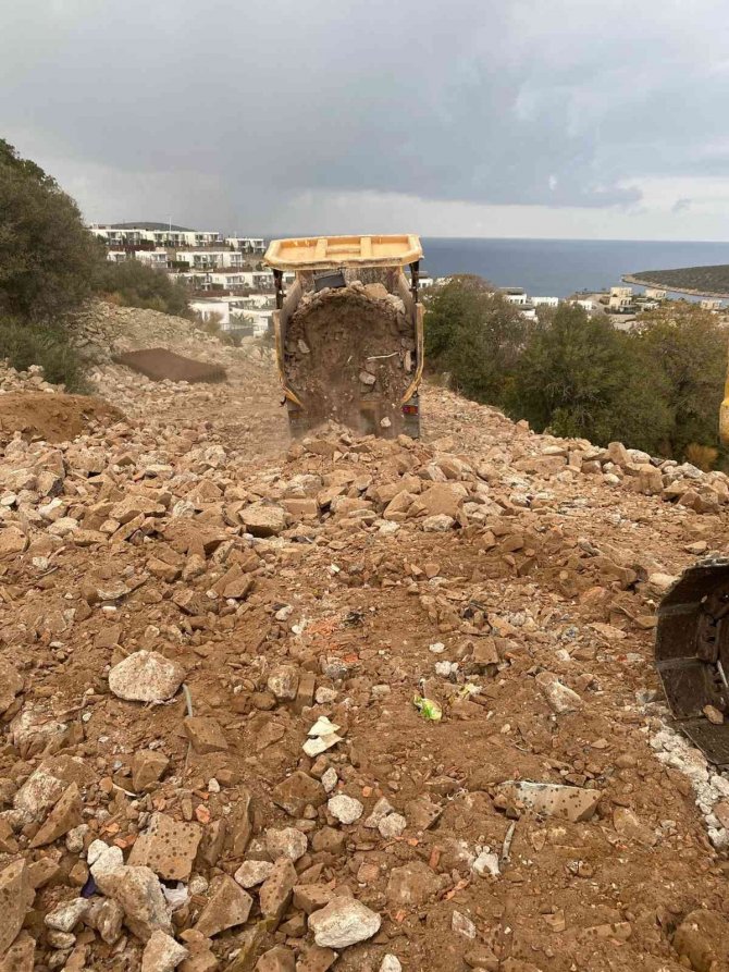 Bodrum’da Hafriyat Terörü