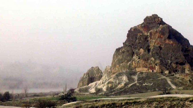 Kapadokya’da Turistlere Rüzgar Engeli