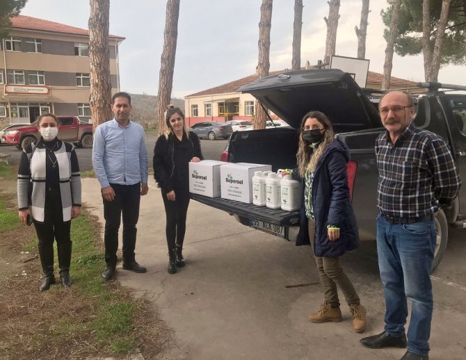 Organik Tarıma Destek İçin Organik Gübre Dağıtımı Yapıldı