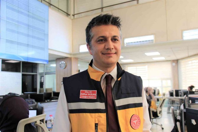 Ankara İ̇l Sağlık Müdürü Akelma: “Ankara’da Ortalama Vakaya Ulaşma Süremiz 6 Buçuk Dakika”