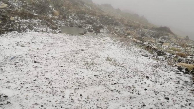 Çanakkale’de Yılık İlk Karı Kazdağları’na Düştü