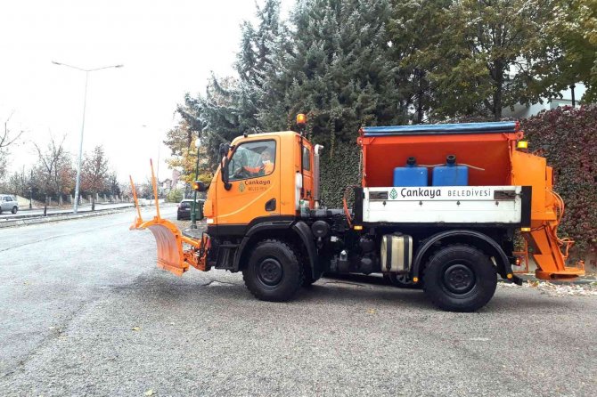 Çankaya Karla Mücadeleye Hazır