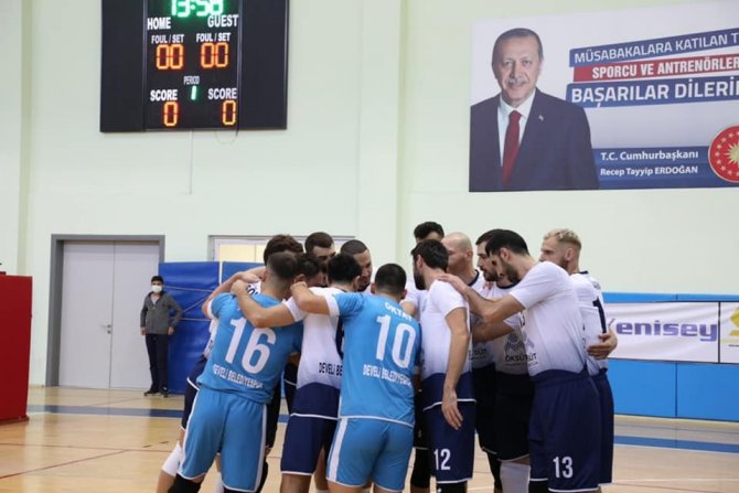 Develi Belediyespor 6 Maçtır Kaybetmiyor
