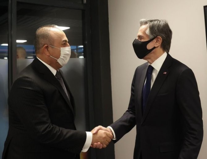 Bakan Çavuşoğlu, Abd Dışişleri Bakanı Blinken İle Görüştü