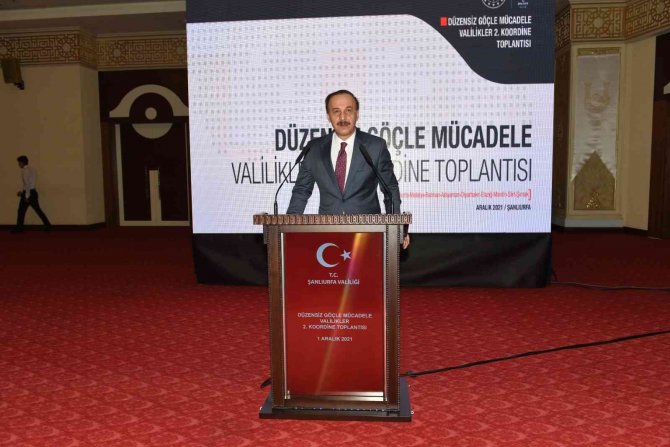 Valiler Düzensiz Göçle Mücadele İçin Toplandı