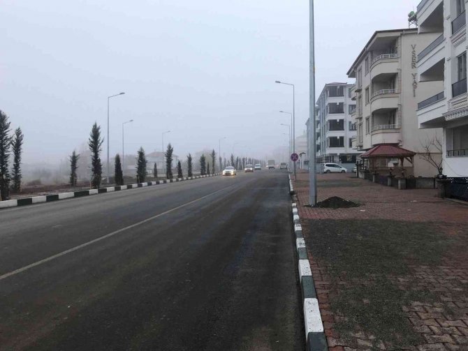 Iğdır’da Sis Etkili Oluyor