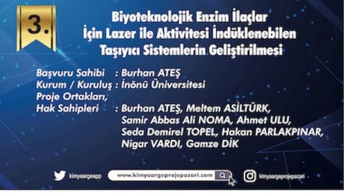 İ̇nönü Üniversitesi’ne Ödül