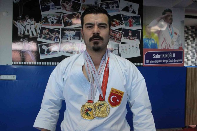 Dünya Şampiyonu Engelli Karateci, Gözünü Olimpiyatlara Dikti