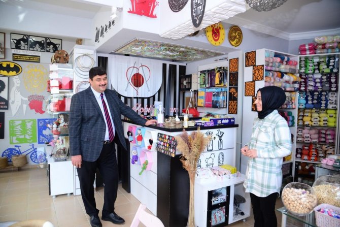 Başkan Oğuz’dan Esnafa Ziyaret