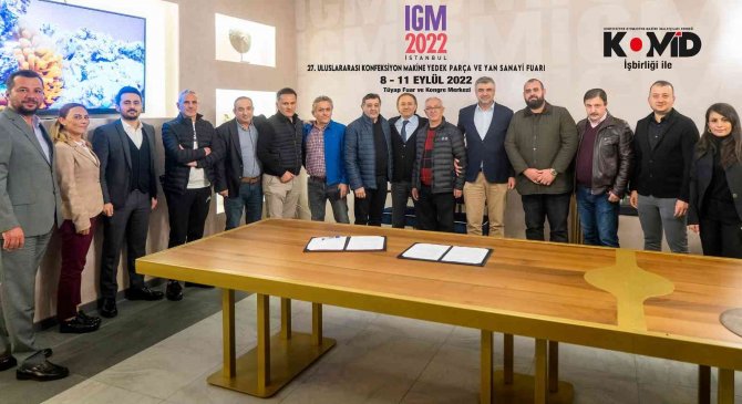 Komi̇d’den, Igm 27. Uluslararası Konfeksiyon Makineleri Fuarı’na Tam Destek