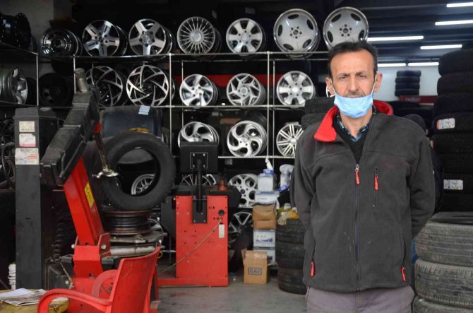 Lastikçilerde ‘Kış’ Mesaisi