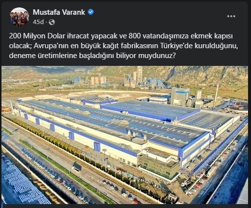 Bakan Varank Açıkladı: Aydın’daki Tesis Deneme Üretimine Başladı