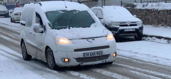 Sarıkamış’a Aralık Kar İle Geldi