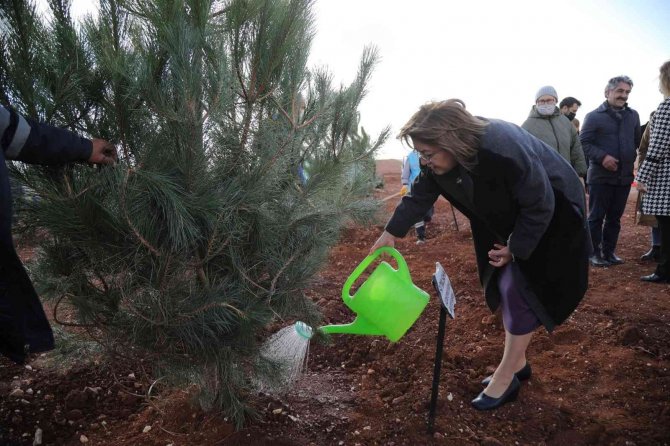 "Yeşil Şehirler Huzurlu Nesiller" İçin 20’nci Durak Fıstıklık Mahallesi Oldu