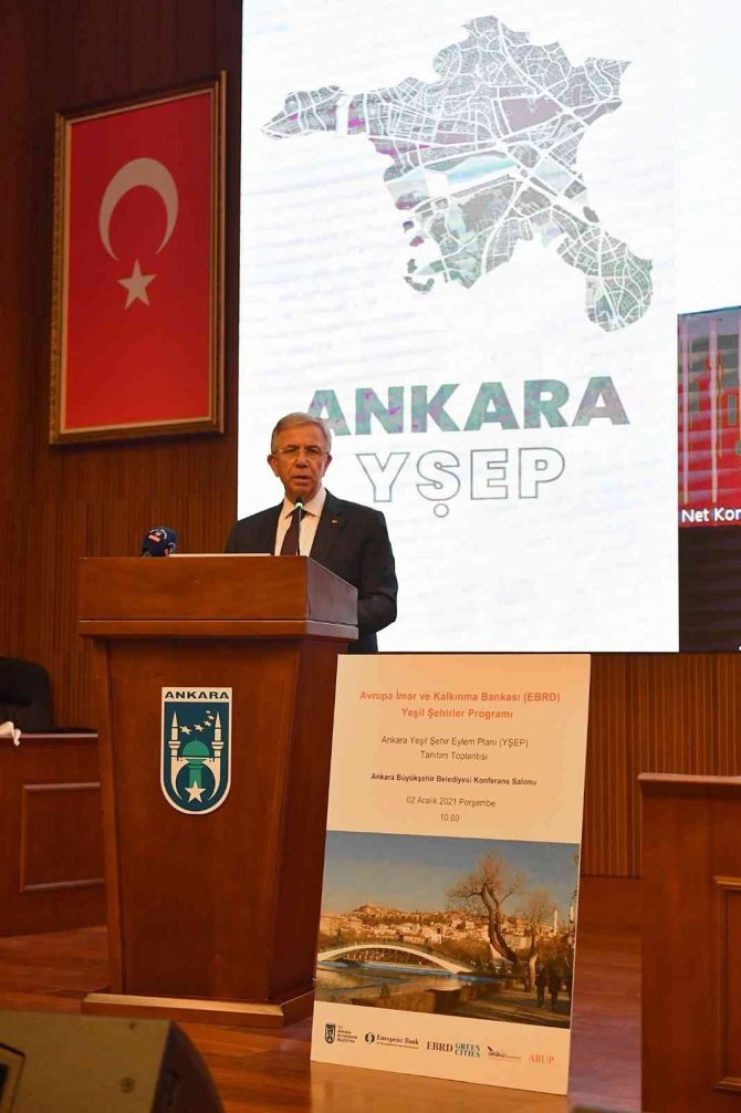 Ankara’nın ’Yeşil Şehir Eylem Planı’ Kamuoyuna Tanıtıldı