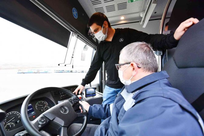Ankara’nın Yeni Otobüsleri İçin Ego Şoförleri Sürüş Eğitiminde