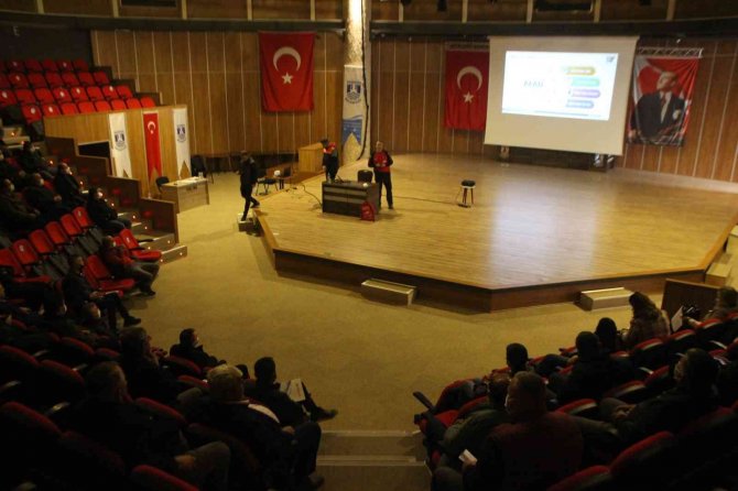 Bodrumlu Muhtarlara Afet Bilinci Eğitimi Verildi