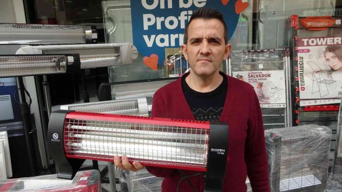 Havalar Soğudu, Elektrikli Isıtıcılara Talep Yüzde 40 Arttı