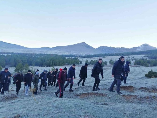 Kaymakam Bolat Ve Kurum Amirleri Doğa Yürüyüşü Yaptı