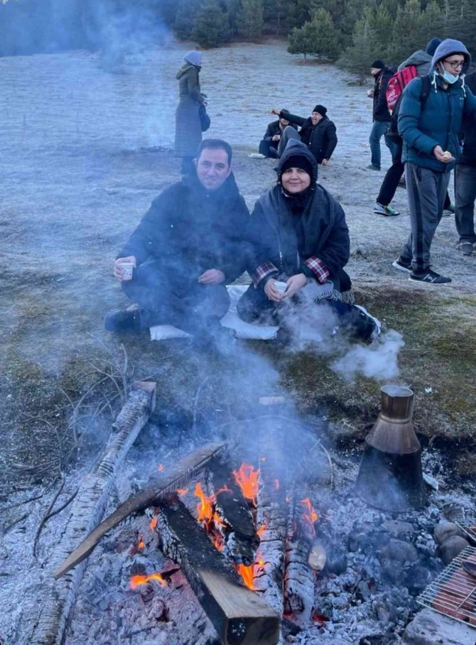 Kaymakam Bolat Ve Kurum Amirleri Doğa Yürüyüşü Yaptı
