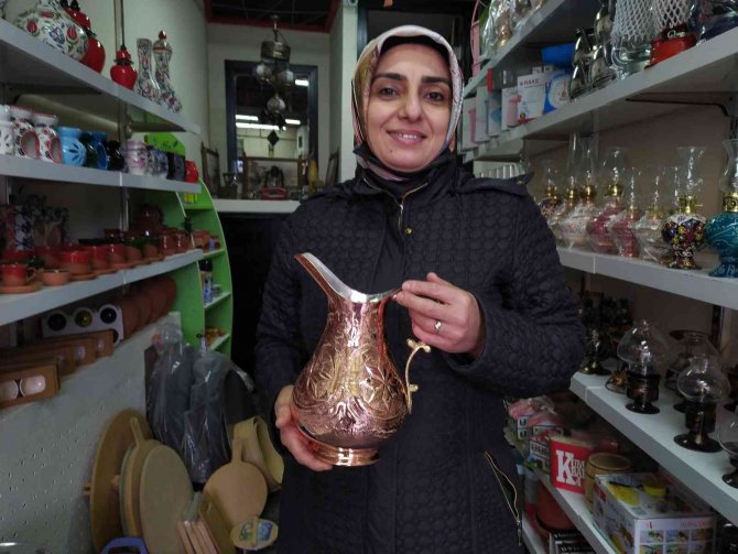 5 Bin Yıllık Şifa Kaynağı Bakır Kaplara Büyük İlgi