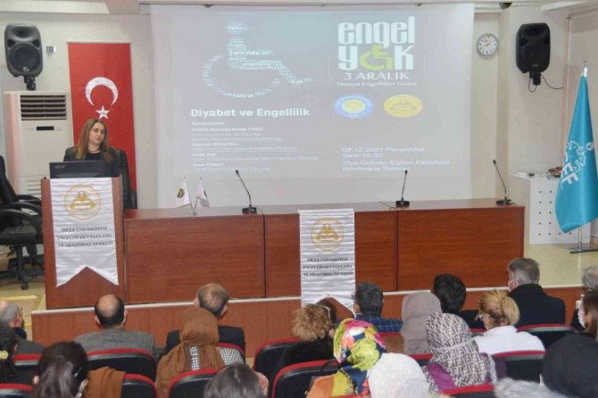 Dü’de ‘Diyabet Ve Engellilik’ Paneli Yapıldı