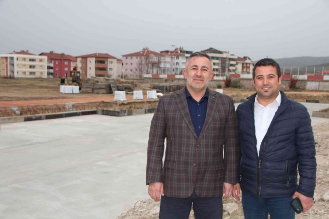 Edebali Stadı’nda İnşaat Çalışmaları Başladı