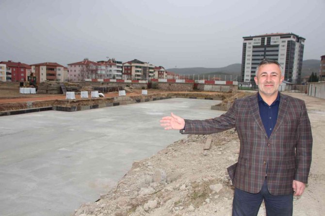Edebali Stadı’nda İnşaat Çalışmaları Başladı