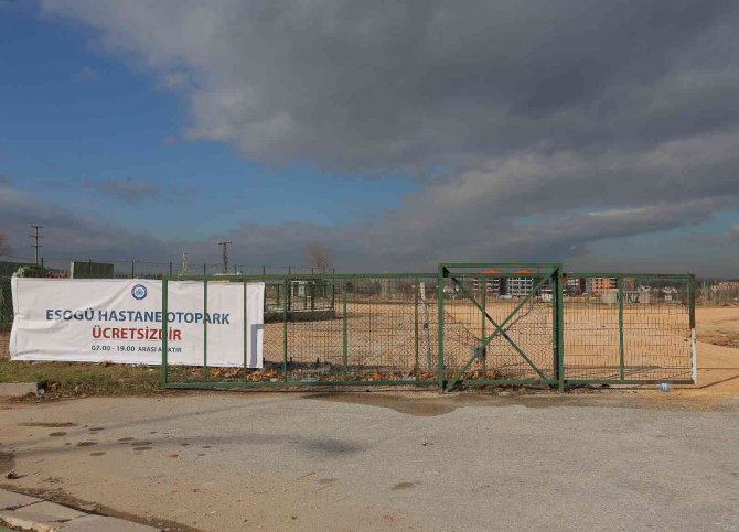 Esogü Hastanesi’ne Yeni Otopark