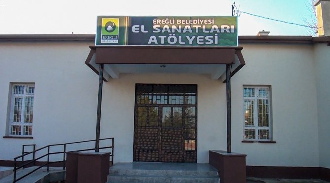 Ereğli’de Halıcılık Atölyesi Faaliyete Devam Ediyor