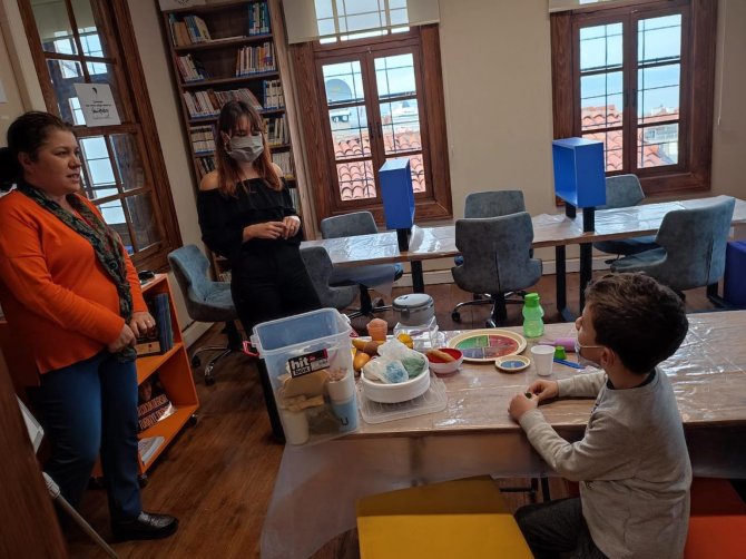 Kuşadalı Çocuklar Dengeli Beslenmeyi Öğreniyor