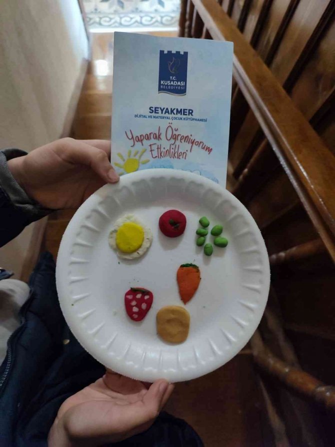 Kuşadalı Çocuklar Dengeli Beslenmeyi Öğreniyor