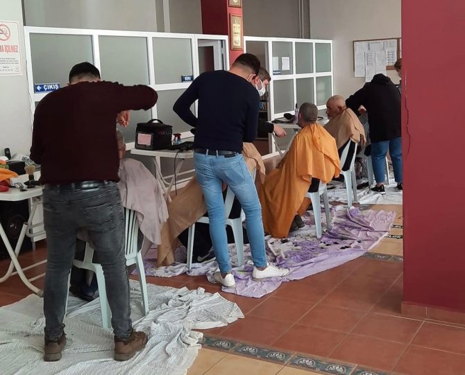 Sungurlu’da Engellilere Ücretsiz Tıraş