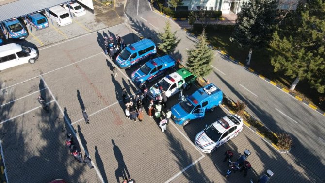 Kastamonu’da Öğrencilere Jandarmanın Faaliyetleri Anlatıldı