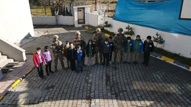 Kastamonu’da Öğrencilere Jandarmanın Faaliyetleri Anlatıldı