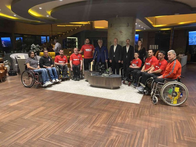 Terma City Yöneticileri Yosk’un Engelli Sporcularıyla Biraraya Geldi